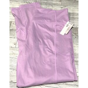 NWT Victorias Secret Womens Incredible Essential Leggings Lavender SO SOFT SZ 16